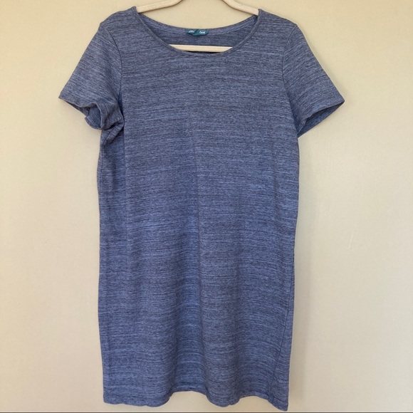 FLEUR BLEUE Blue Heather Tunic EUC - Picture 1 of 3